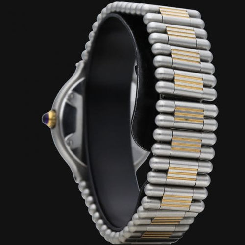 Cartier Must 21 - Montre en or jaune et acier 58 Facettes MT48044