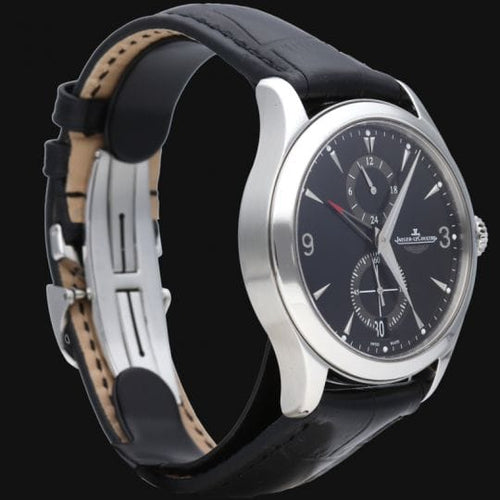 Jaeger-LeCoultre Master Hometime - Montre en acier 58 Facettes MT47778