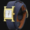 Hermès - Montre Heure H plaqué or 58 Facettes MT47107
