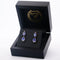 Boucles d'oreilles en or jaune 18 ct, tanzanites certifiées et diamants 58 Facettes E0049