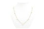 Art Déco - Collier en or blanc 18 carats et perles 58 Facettes 22172