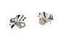 Art déco - Boucles d'oreilles en or blanc et diamants 8/8 58 Facettes 23028