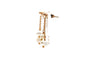 Boucles d'oreilles Boucles d'oreilles contemporaines en or jaune 18 carats et perles 58 Facettes 24013