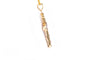 Pendentif Pendentif contemporain en or jaune, rubis et diamants 58 Facettes B916