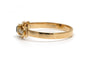 Bague 57 Bague Art déco en or jaune 18 carats, saphir et perles 58 Facettes B919