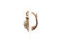 Boucles d'oreilles Art déco - Boucles d'oreilles en or jaune et diamants taille rose 58 Facettes 23949