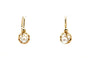 Art Nouveau - Boucles d'oreilles en or jaune 18 carats et perles 58 Facettes 23961