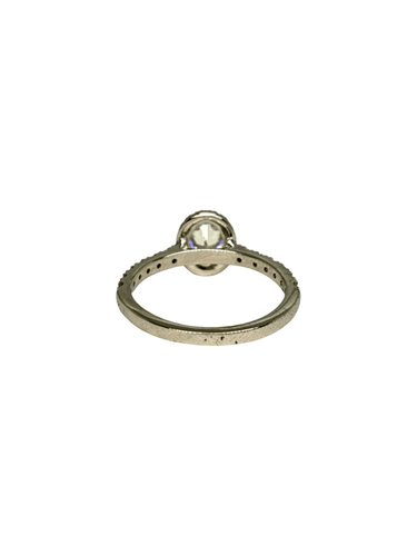 50 Bague solitaire en or blanc 18K et diamant 58 Facettes 2198