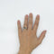 Bague 53 Bague en or jaune, saphirs et diamants 58 Facettes Z15B51848