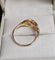 54 Bague vintage en or jaune et diamants 58 Facettes 761