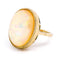 Bague 54 Bague solitaire en or jaune 14k avec opale Welo 58 Facettes E7D9071E60A945E18E1D824B2687FDBA