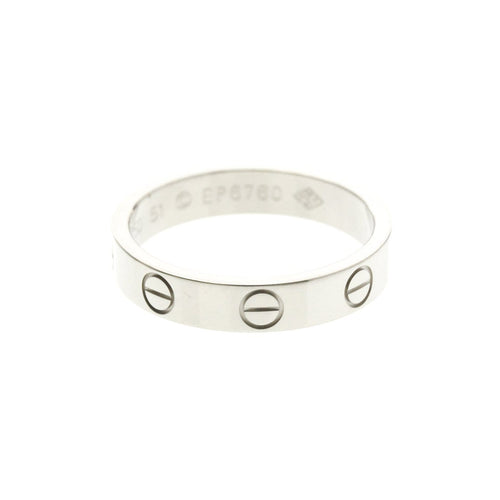 51 Cartier Love - Bague en or blanc 18K 58 Facettes r4npm6fgpd