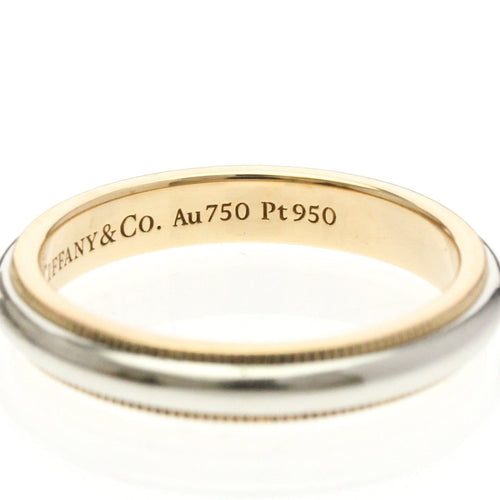 54 Tiffany & Co. - Alliance Milgrain en platine et or rose 18K 58 Facettes dknj26zss4