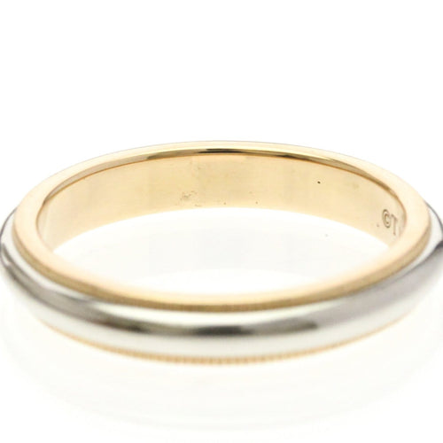 54 Tiffany & Co. - Alliance Milgrain en platine et or rose 18K 58 Facettes dknj26zss4