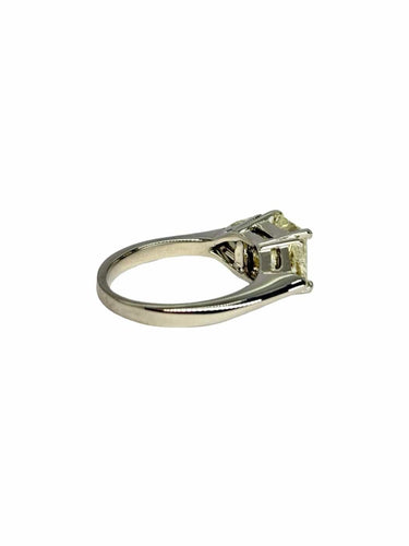 Bague 54 Bague en or blanc 18K et diamants 3,70 ct 58 Facettes 2192