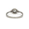 54 Solitaire Art déco - Bague en platine et diamants 58 Facettes 260225R