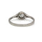 54 Solitaire Art déco - Bague en platine et diamants 58 Facettes 260225R