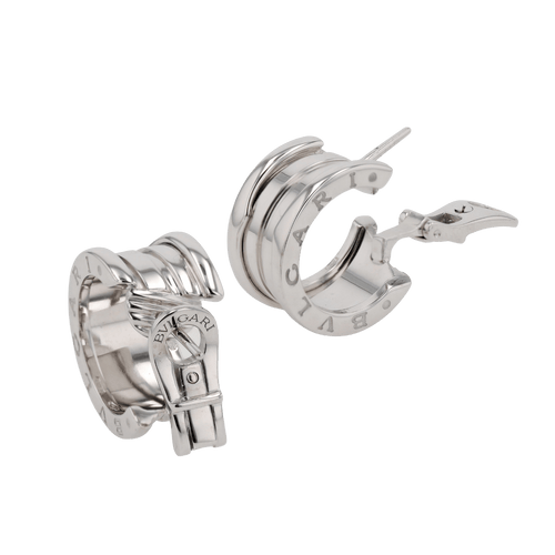 Bvlgari B.zero1 - Boucles d'oreilles en or blanc 18 ct 58 Facettes 2694