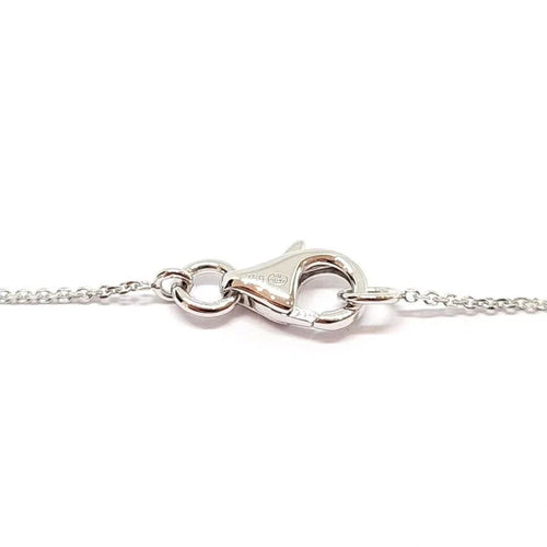Collier Collier ligne de diamants en or blanc 18 carats 58 Facettes BVP-COL-0099
