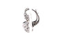 Boucles d'oreilles Boucles d'oreilles en or blanc 18 carats serties de zirconiums 58 Facettes B893