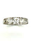 Bague 54 Jarretière - Bague en or blanc et diamants 58 Facettes VINTAGE BG