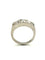 54 Jarretière - Bague en or blanc et diamants 58 Facettes VINTAGE BG