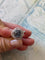 51 Bague en or blanc avec alexandrite ALGT 3,32 ct et diamants 58 Facettes ring