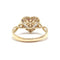 Bague 54 Bague cœur en or jaune 18 carats et diamants 58 Facettes BVP-BAG-0102