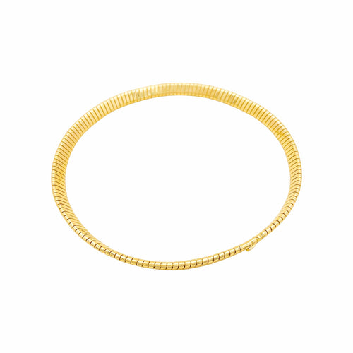 Collier Bulgari Tubogas - Collier en or jaune et diamants 58 Facettes 35955