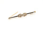 Broche Art déco en or jaune et blanc 18 carats et diamants 58 Facettes 21514