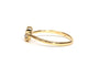56 Bague contemporaine en or jaune 18 carats, saphirs et diamants 58 Facettes 21791