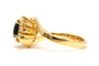 53 Bague contemporaine en or jaune 18 carats, saphirs et diamants 58 Facettes 22739