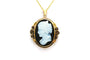 Napoléon III - Pendentif en or jaune 18 carats et agate 58 Facettes B840
