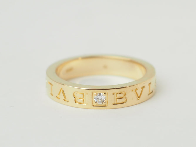 Bague 55 Bulgari B.Zero 1 - Bague en or jaune et diamant 58 Facettes 33616