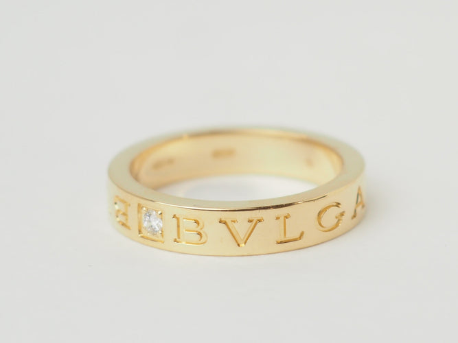 Bague 55 Bulgari B.Zero 1 - Bague en or jaune et diamant 58 Facettes 33616