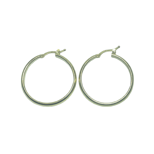Boucles d'oreilles Boucles d'oreilles créoles en or jaune 18K 58 Facettes 250317