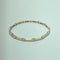 Bracelet Bracelet - Bracelet bicolore serti de diamants en or jaune et blanc 58 Facettes 250282