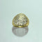 Bague 56 Bague ajourée or jaune 2,6 g 58 Facettes 250246