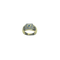 Bague Bague plateau en or jaune 18 carats pierre bleue 58 Facettes 250197