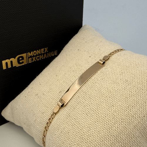Bracelet Bracelet identité enfant en or jaune 18 carats 58 Facettes 250048