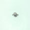 Bague 55.5 Bague en or blanc 18 carats avec diamant 58 Facettes 250399