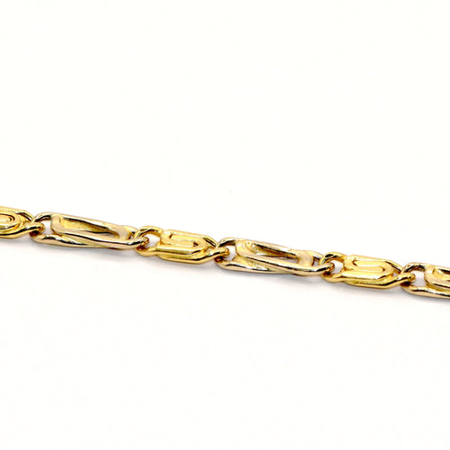 Collier Collier bicolore en or jaune 18 carats 58 Facettes 93481847