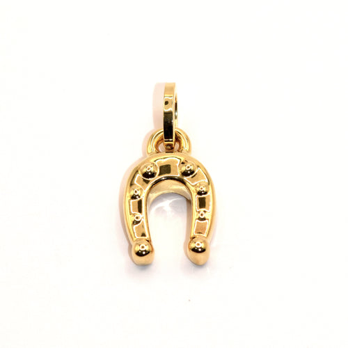 Pendentif Ciondolo fer à cheval en or jaune 18 carats 58 Facettes 93482950