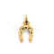 Pendentif Ciondolo fer à cheval en or jaune 18 carats 58 Facettes 93482950