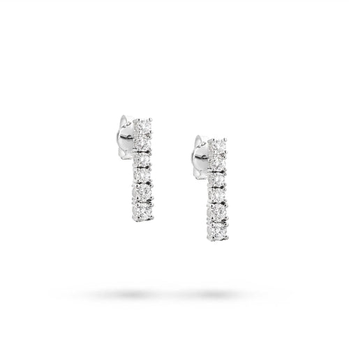 Boucles d'oreilles Scarlett HRD Antwerp - Boucles d'oreilles en or 18k et diamants 58 Facettes SCO9PBR12P