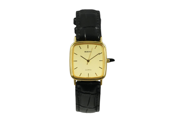Montre Rado - Montre Tank Quartz en plaqué or 58 Facettes TOT-01399