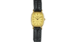 Longines Tonneau - Montre quartz plaqué or