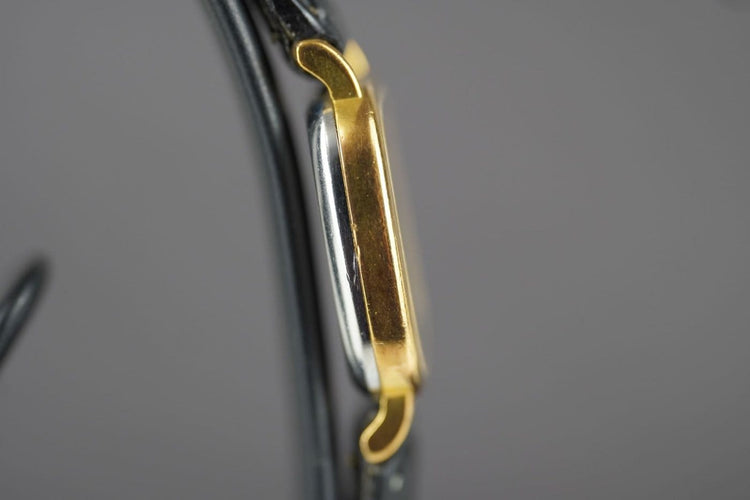 Montre Longines - Montre Tonneau Quartz plaqué or 58 Facettes TOT-10730