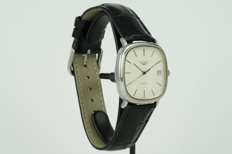 Longines TV Quartz - Montre unisexe en acier 58 Facettes TOT-01495