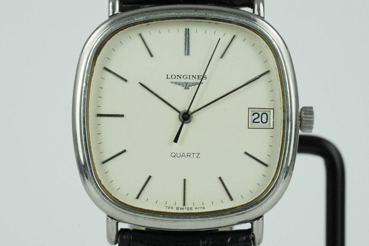 Longines TV Quartz - Montre unisexe en acier 58 Facettes TOT-01495